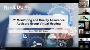 5th Monitoring and Quality Assurance Advisory Group Virtual Meeting